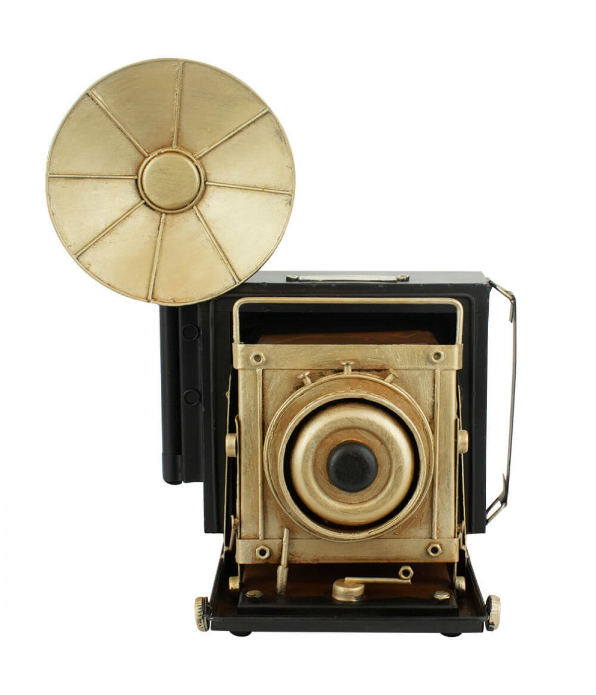 Câmera Fotográfica Antiga Cofrinho 34x24.5x32cm Estilo Retrô - Vintage
