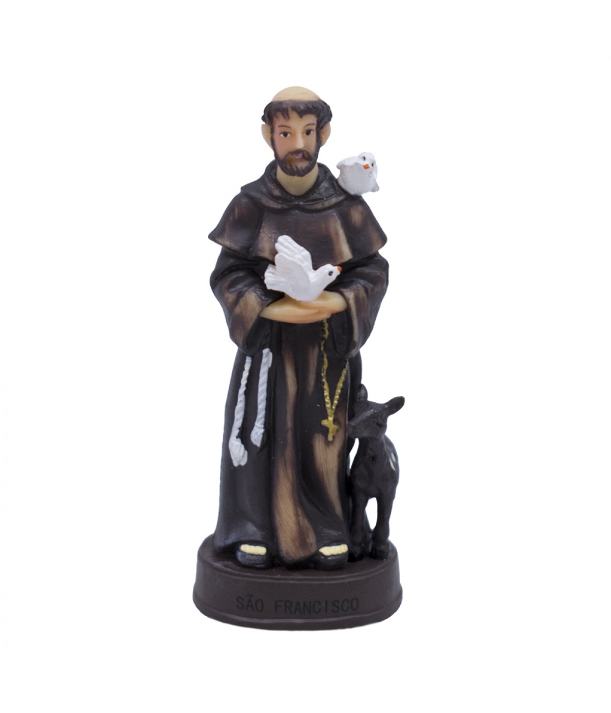 São Francisco 8cm - Enfeite Resina Plástico