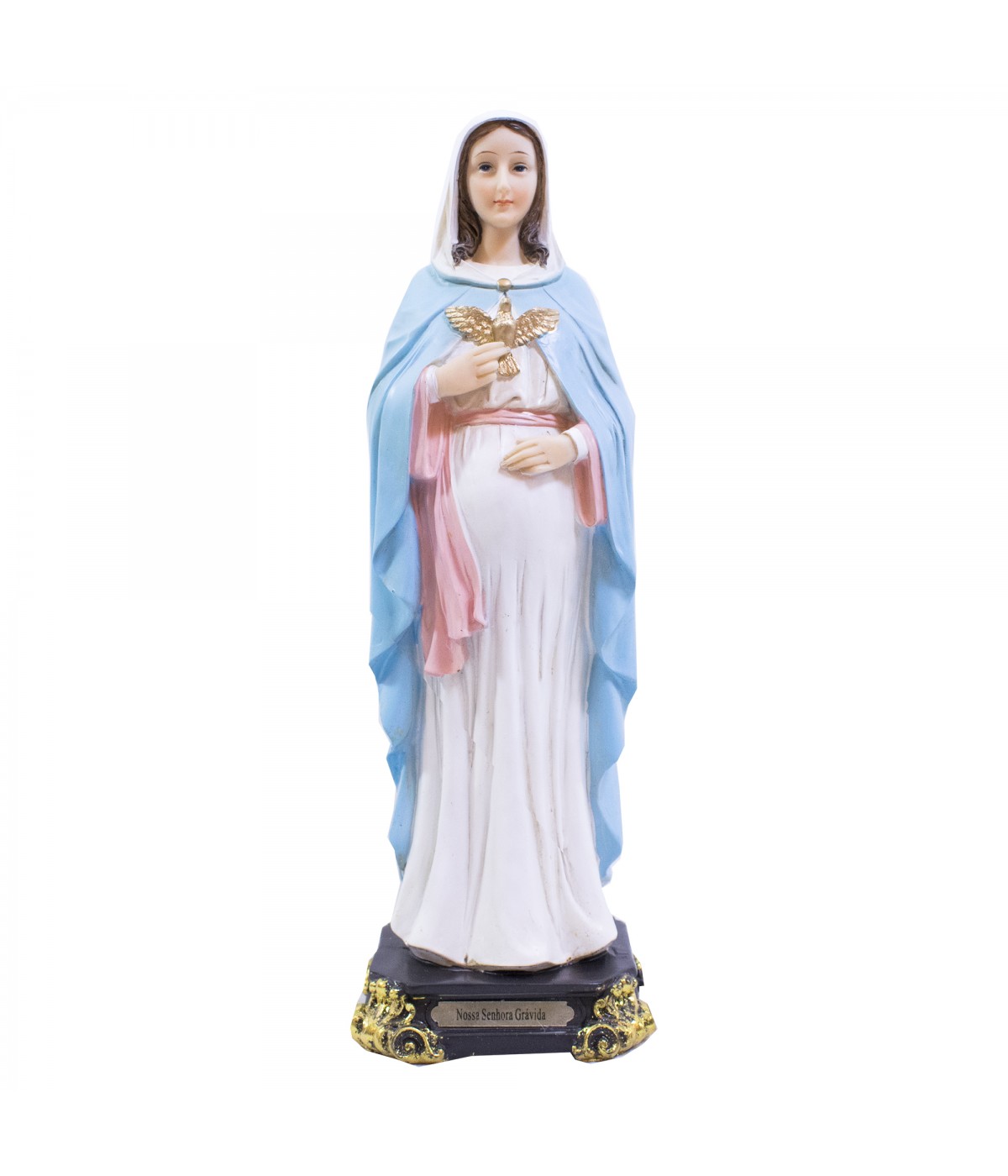 Nossa Senhora Grávida 32cm - Enfeite Resina