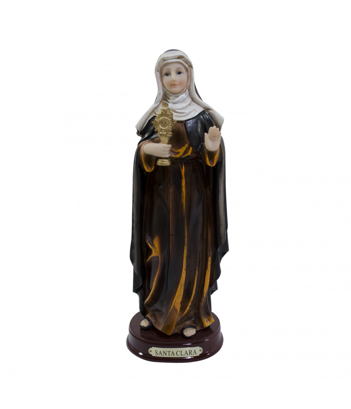 Santa Clara 22cm - Enfeite Resina