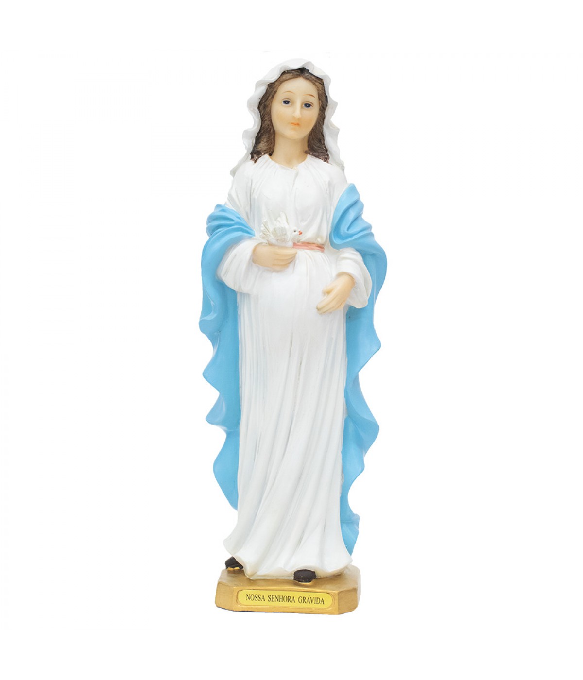 Nossa Senhora Grávida 31cm - Enfeite Resina