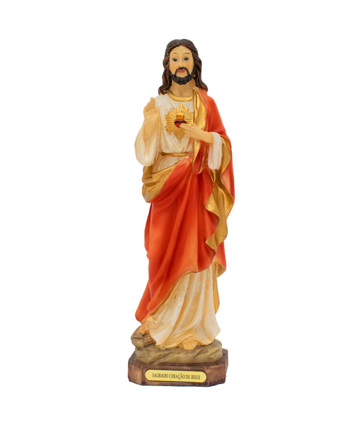 Sagrado Coração De Jesus 22.5cm - Enfeite Resina