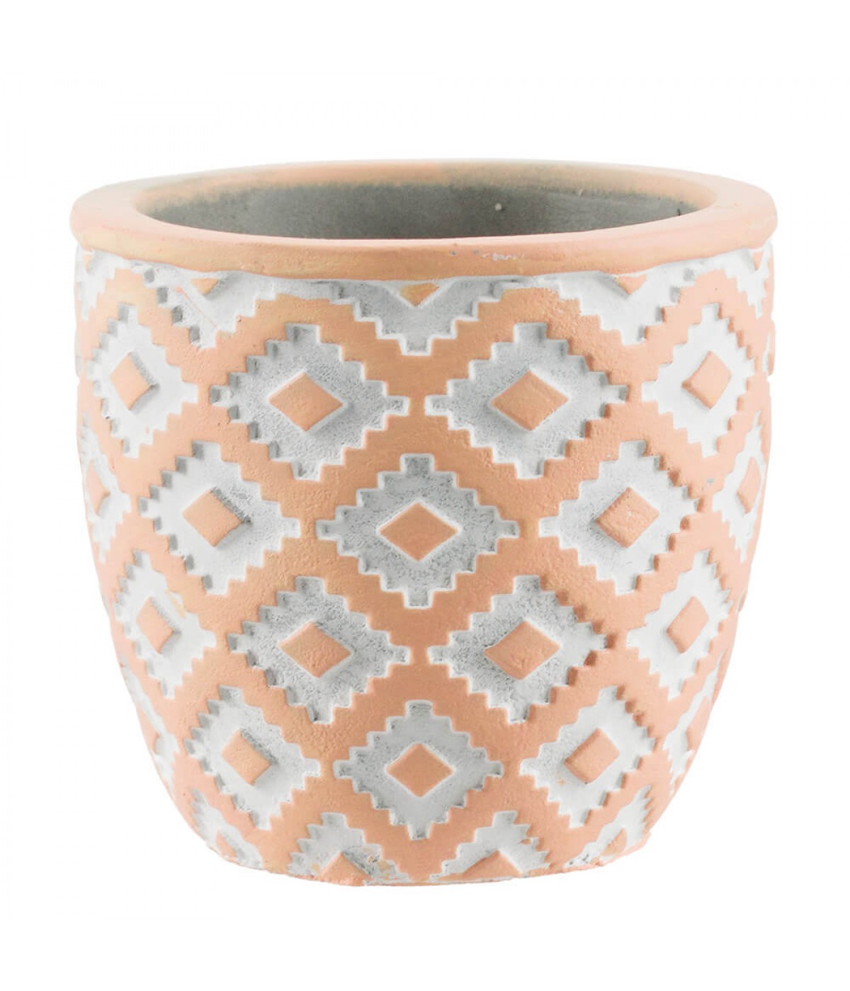 Vaso Cimento Nude 7x7.5x7.5cm