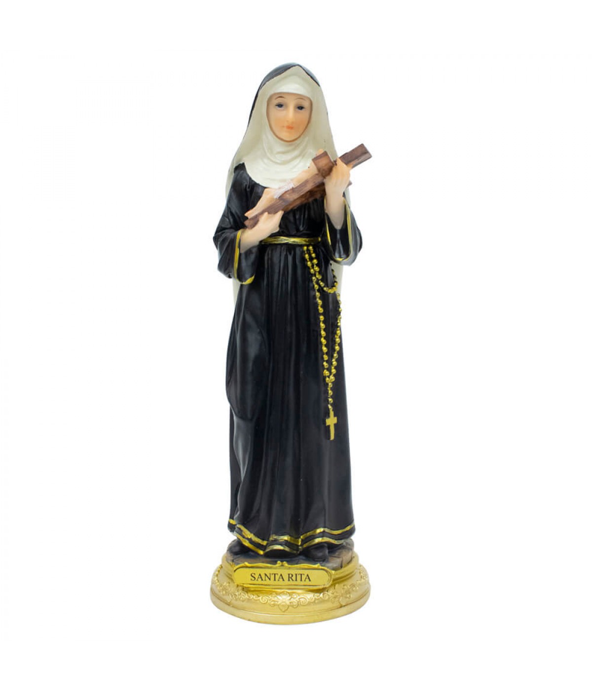 Santa Rita 30cm - Enfeite Resina