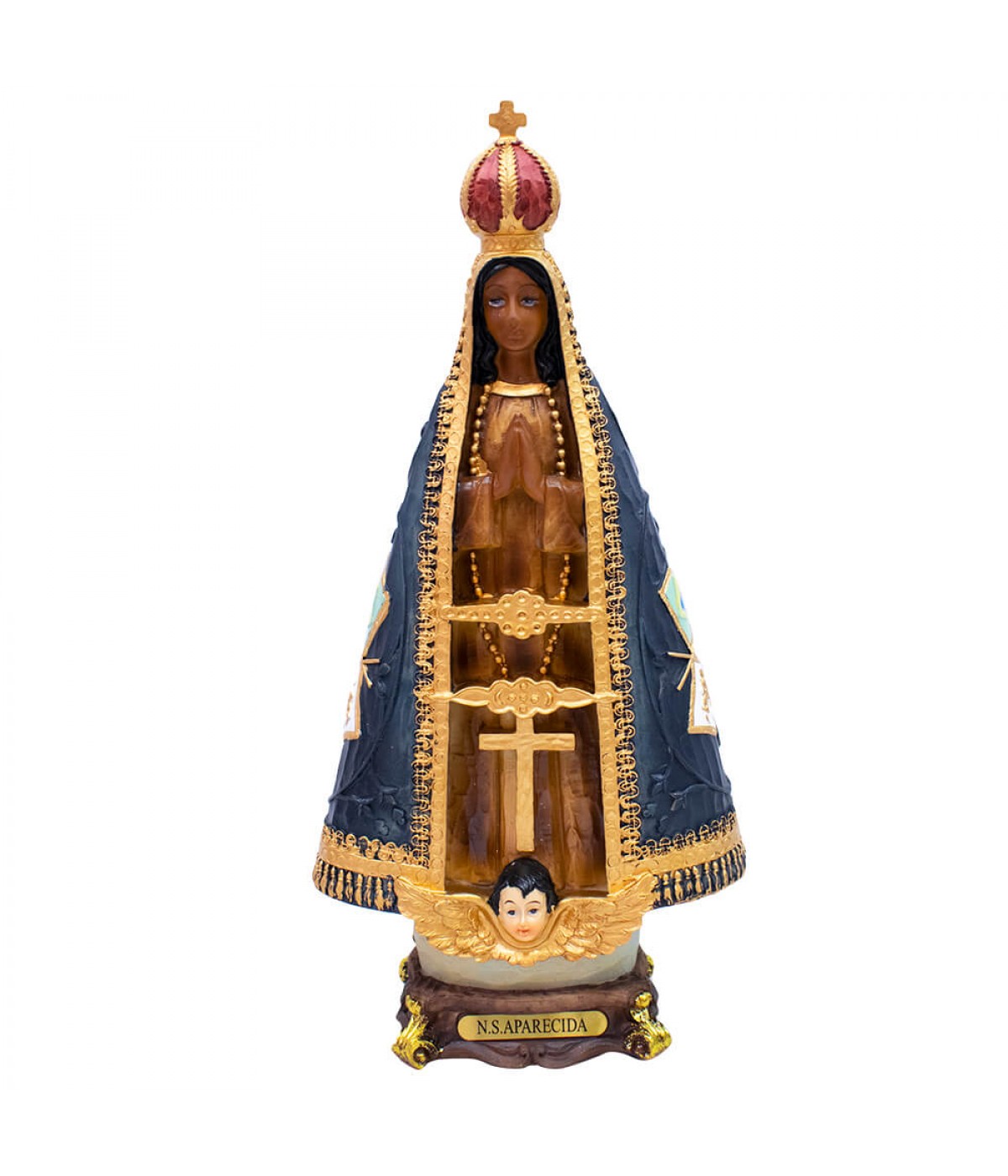 Nossa Senhora Aparecida 31cm - Enfeite Resina