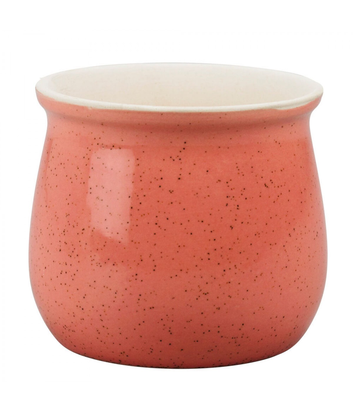 Vaso Porcelana Rosa 7x7.5x7.5cm