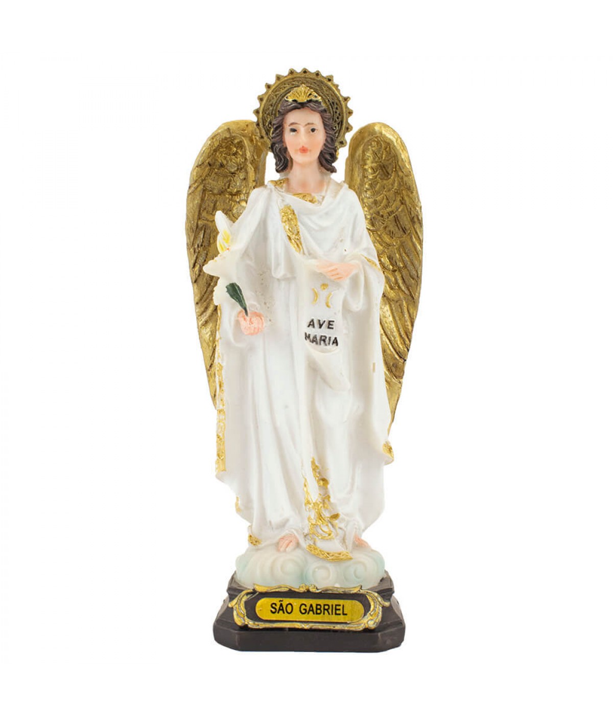 São Gabriel 13cm - Enfeite Resina
