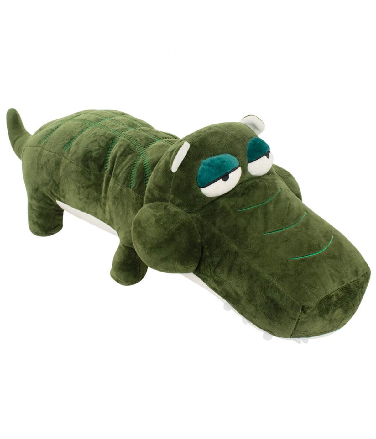 Crocodilo Cartoon Deitado 65cm - Pelúcia