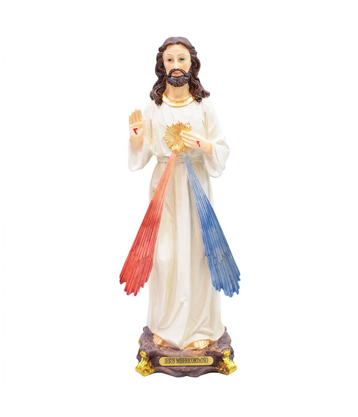 Jesus Misericordioso 31cm - Enfeite Resina