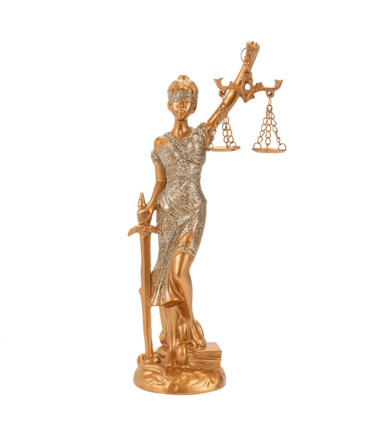 Dama Da Justiça 21.5cm - Enfeite Resina