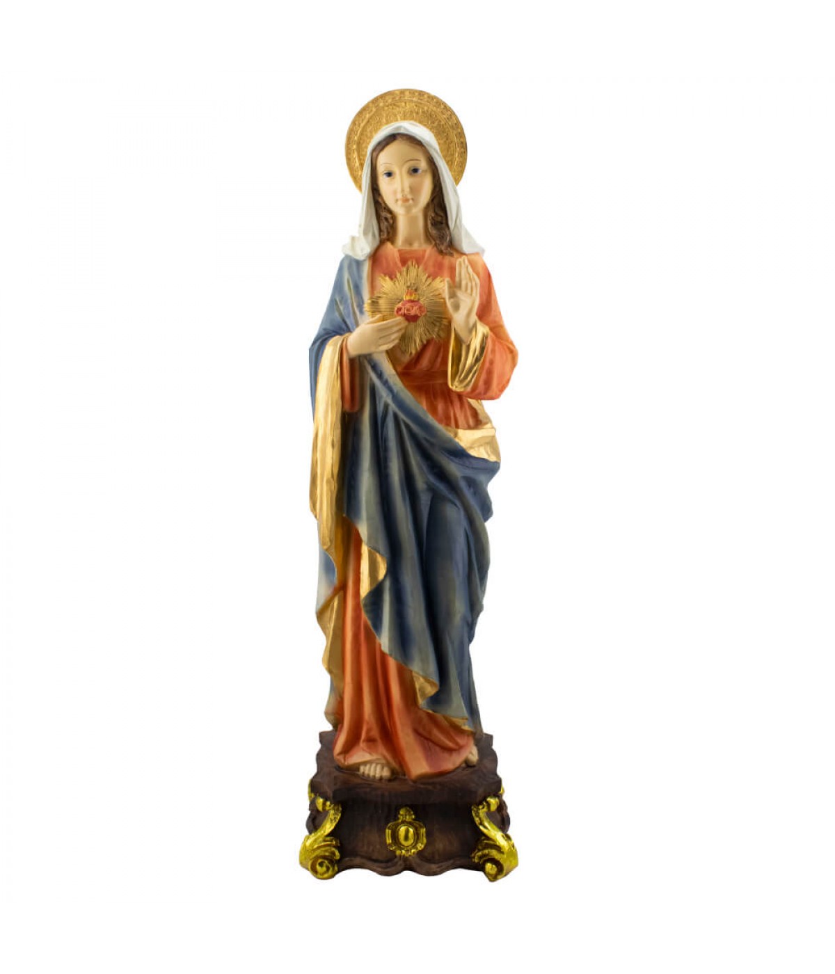 Sagrado Coração De Maria 59cm - Enfeite Resina
